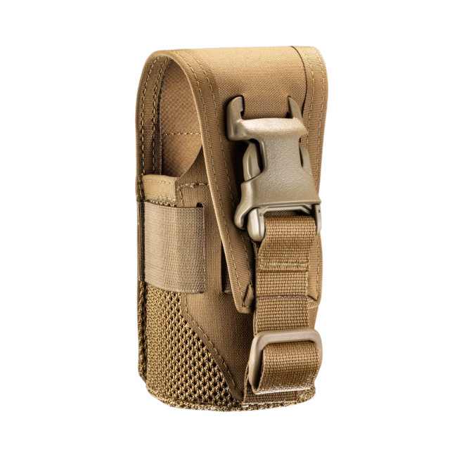 Rookgranaat drager ctb in mesh met flap & molle bevestiging coyote - FrogPro