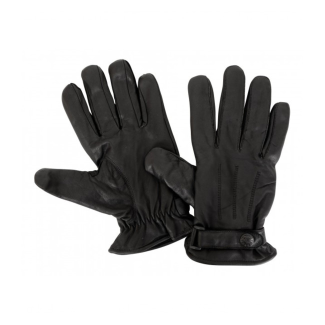 Fleece palpatie handschoenen in leer - CityGuard