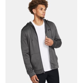 Hoodie homme Armour Fleece® Full-Zip - Gris Pierre - Under Armour
