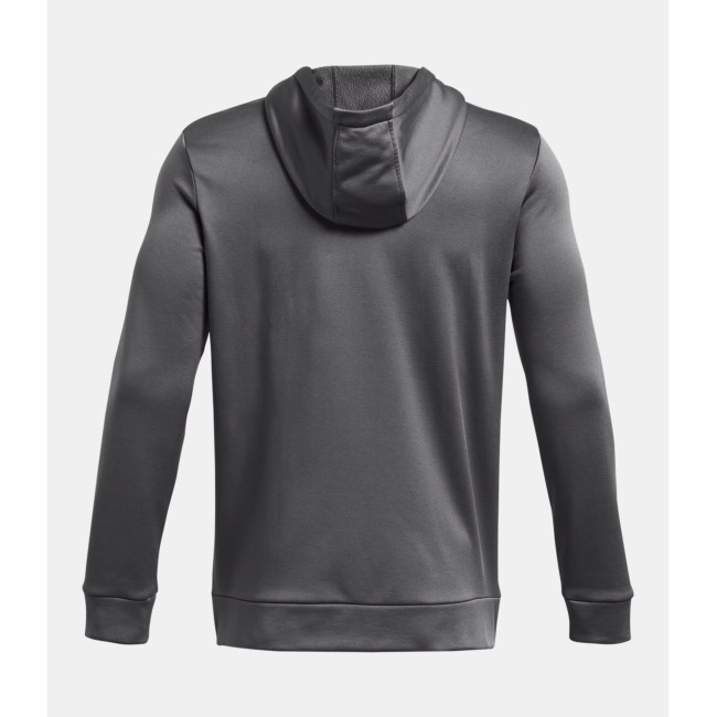 Heren hoodie Armour Fleece® Full-Zip - Steengrijs - Under Armour