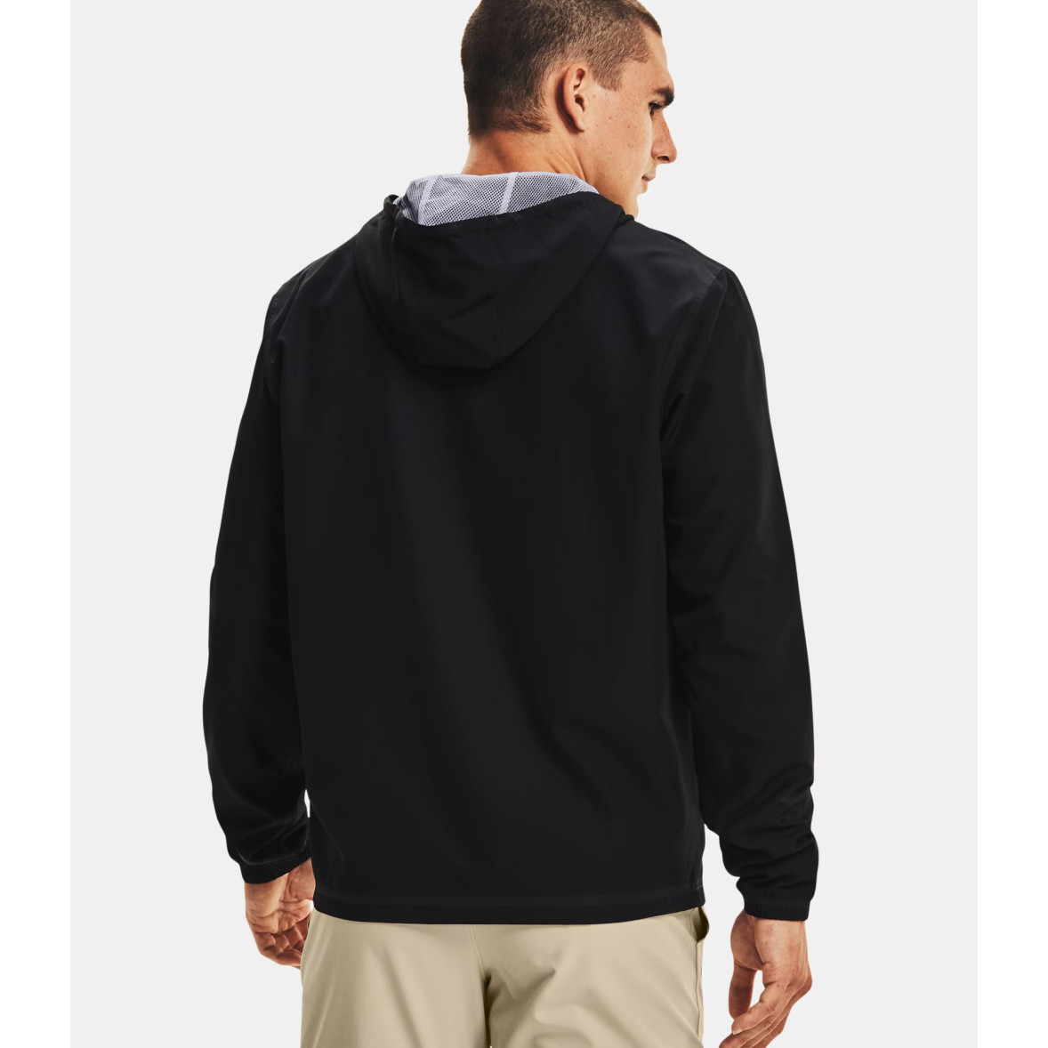 Giacca antivento UA Sportstyle da uomo Nera Under Armour