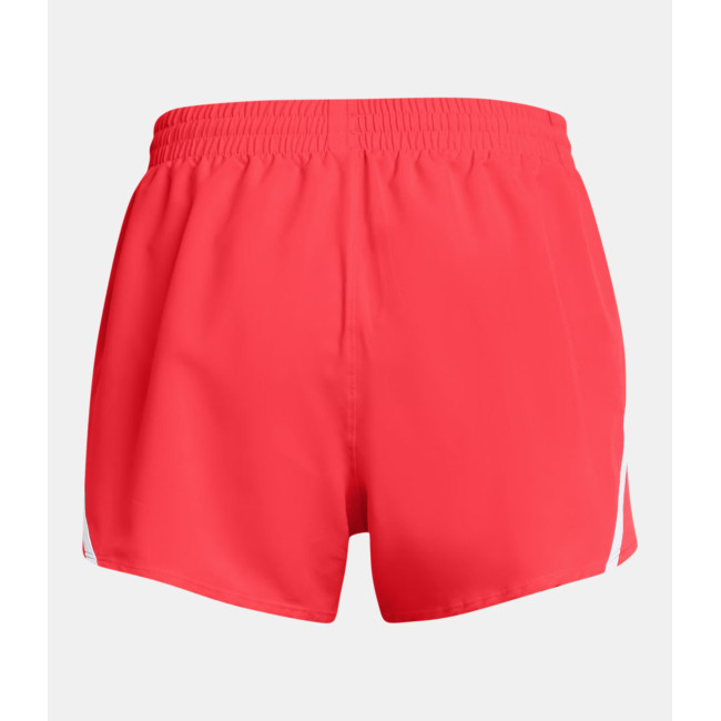 Spodenki damskie UA Fly-By 3' - Czerwone - Under Armour