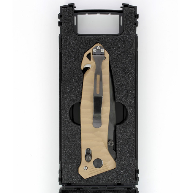 Taschenmesser Cac® S200 gezahnt PA6 Vengeur Edition tan - TB Outdoor