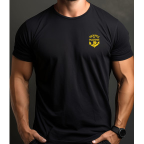 TEE SHIRT NOIR MC IMPRIME TDM -Patrol Equipement