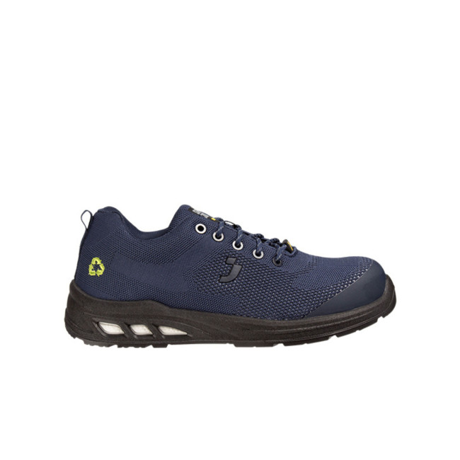 Chaussures de sécurité basses S1P ECOFITZ Marine - Safety Jogger
