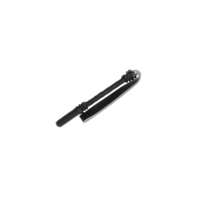Knuppel 23cm en 19mm diameter leer en staal - Piranha