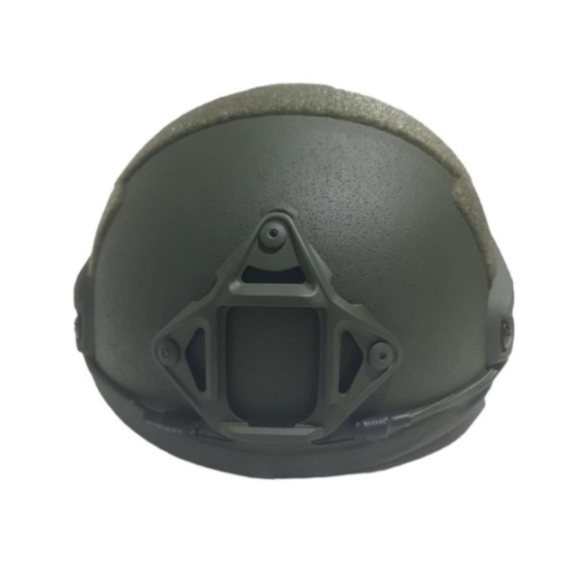 Casque balistique NIJ IIIA hi cut vert - Le Protecteur