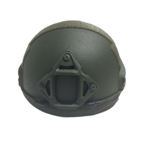 Casque balistique NIJ IIIA hi cut vert - Le Protecteur