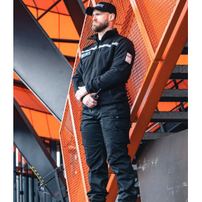 Veste polaire HV-TAPE Sécu-one sécurité noir - A10 Equipment