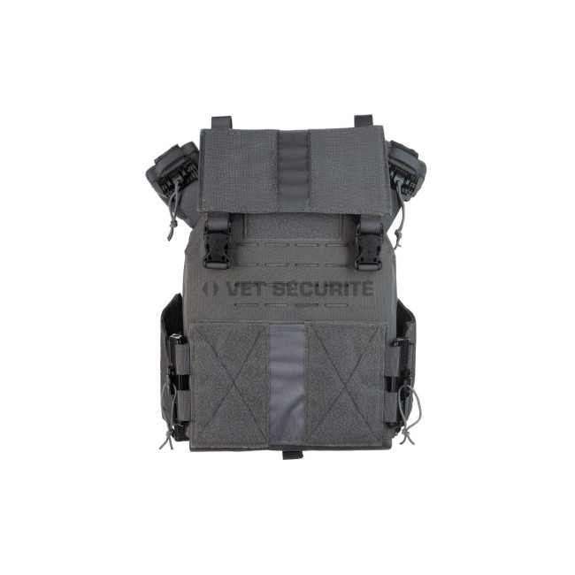 Kamizelka taktyczna na płyty Reaper QRB - Wolf Grey - Invader Gear