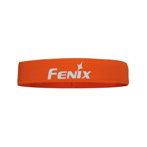 Elastische sport hoofdband van nylon oranje - Fenix