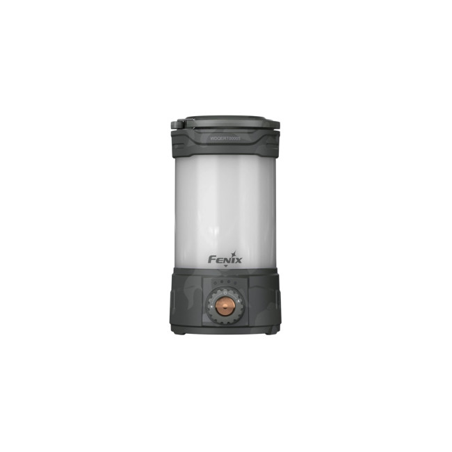 Tragbare multifunktionale Campinglaterne grau camo - 650 Lumen - Fenix