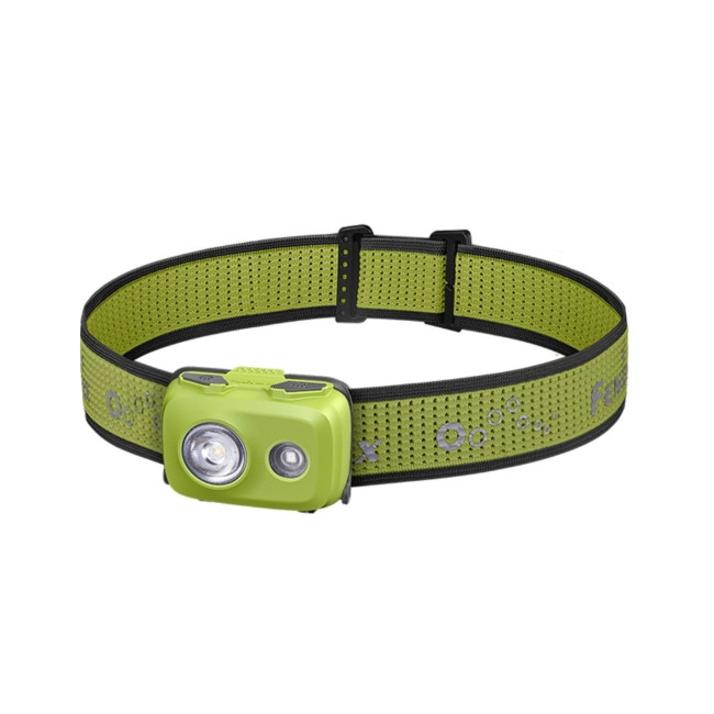 Hoofdlamp trail en running groen - 450 Lumen - Fenix