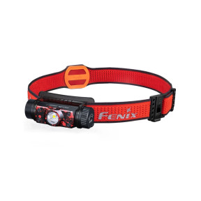 Lampe frontale légère en magnésium pour le trail running rouge - 1200 Lumens - Fenix