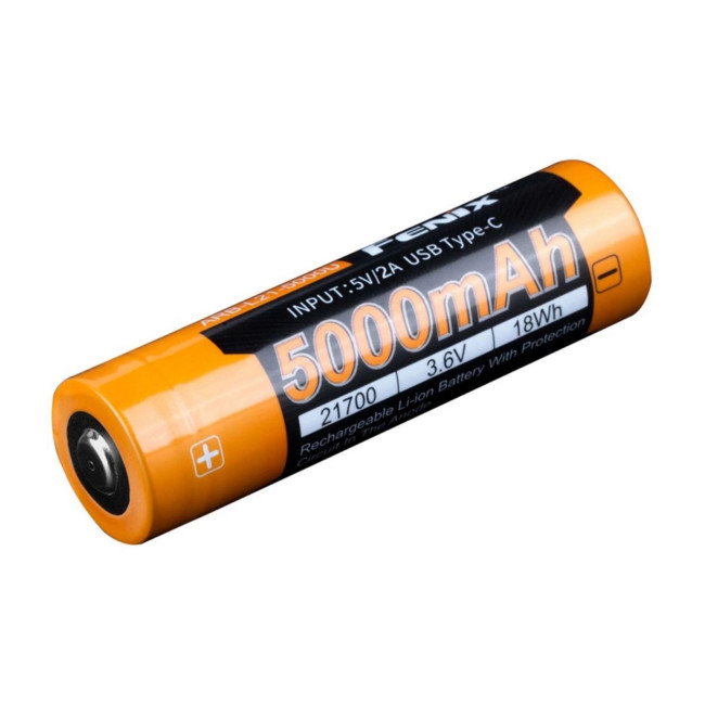 Batterie Li-ion 21700 Li-ion 5000mAh - Fenix