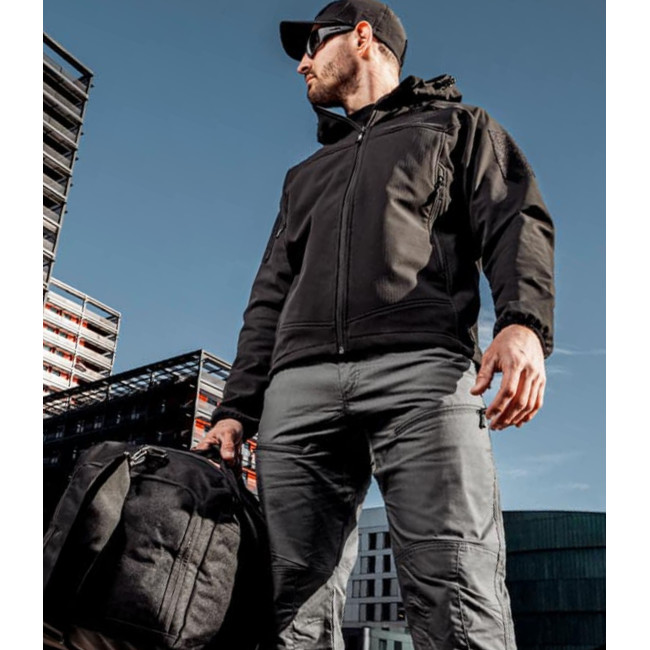 Vest V2 Softshell Fighter zwart - A10 Equipment