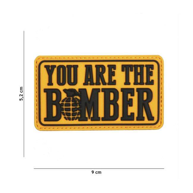 3D PVC Patch You are the bomber - 101 Inc