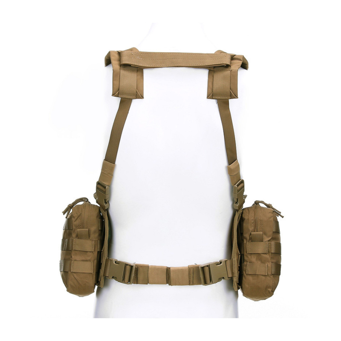 Gilet Tactique Camouflage Pour Enfants - Multi-poches - Réglable - Pour Jeux D'extérieur