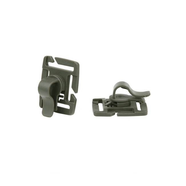 Set mit 2 Molle Multi-Clips - Grün - 101 Inc