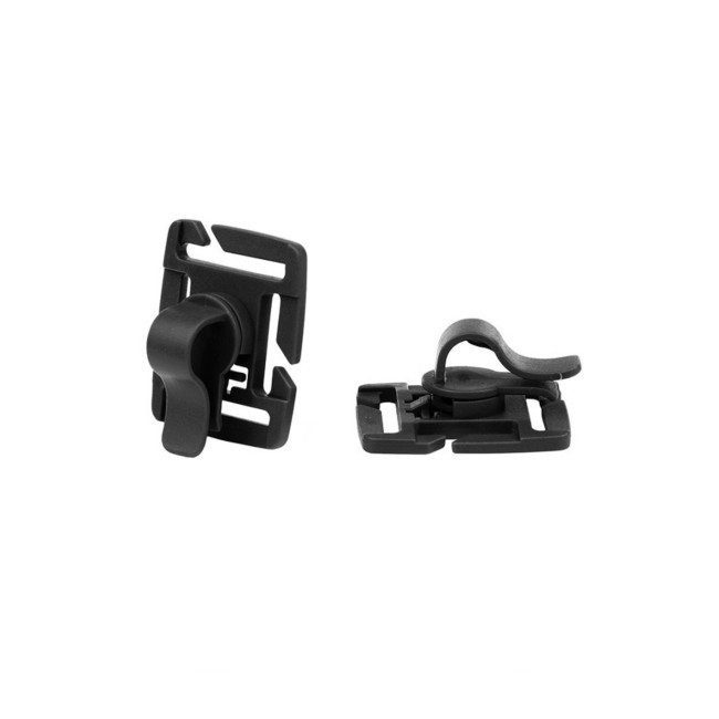 Set van 2 Molle multi-clips - Zwart - 101 Inc