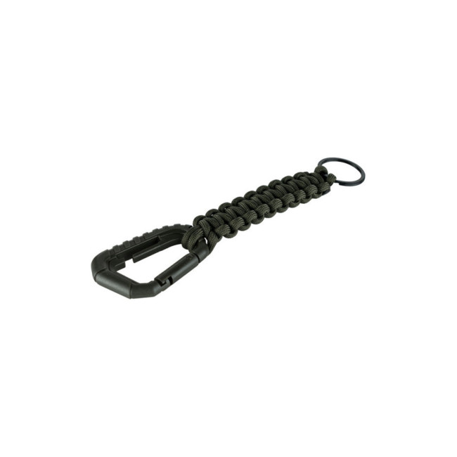 Porte-clés tactique en paracorde - Noir - 101 Inc