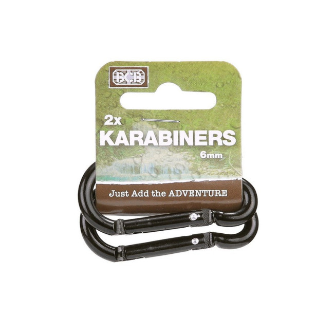 Set van 2 karabijnhaken 6mm - BCB