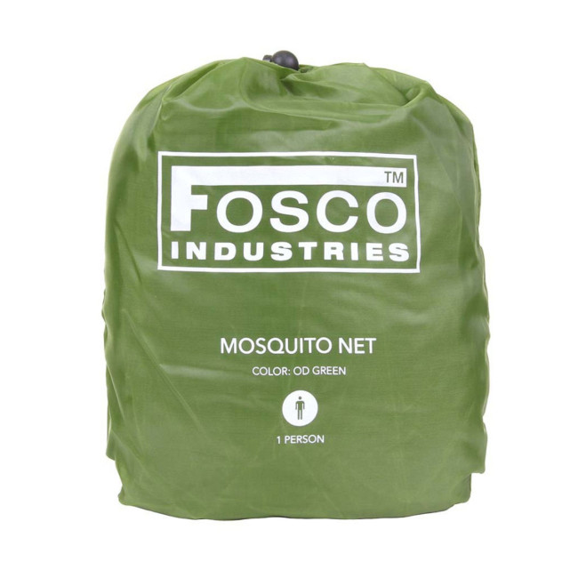 Moustiquaire 1 personne - Vert - Fosco Industries