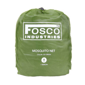 Moskitonetz für 1 Person - Grün - Fosco Industries