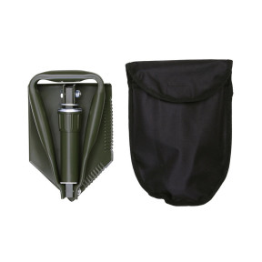 Pelle triangulaire avec pochette - Vert - Fosco Industries