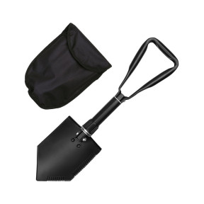 Pelle triangulaire avec pochette - Noir - Fosco Industries