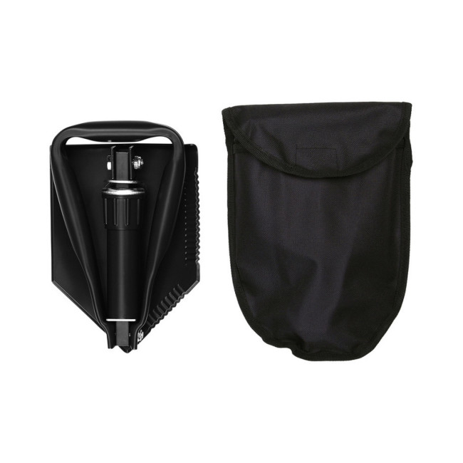 Pelle triangulaire avec pochette - Noir - Fosco Industries