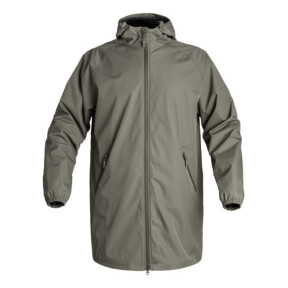 Lange Lightshell-Jacke Rain Protect olivgrün - A10 Equipment