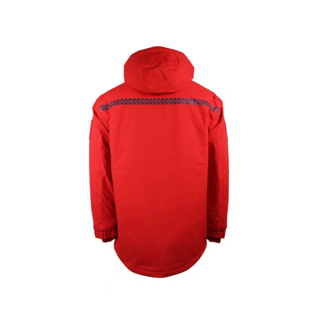 Roter Feuerwehr-Sicherheits-Parka - Safetek by GK