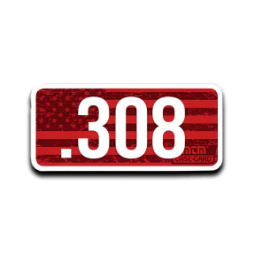 Sticker voor kaliber 308 Pak van 8 stuks - MTM Case-Gard
