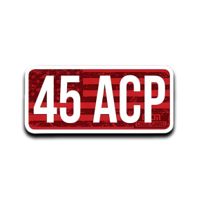 Autocollant pour calibre . 45 ACP Pack de 8 unités - MTM Case-Gard