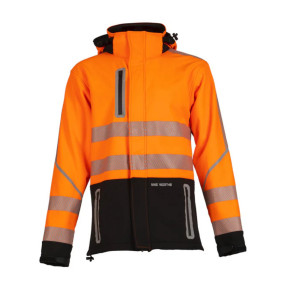 Arbeitsjacke Astro Neon-Orange - Nine Worths by North Ways