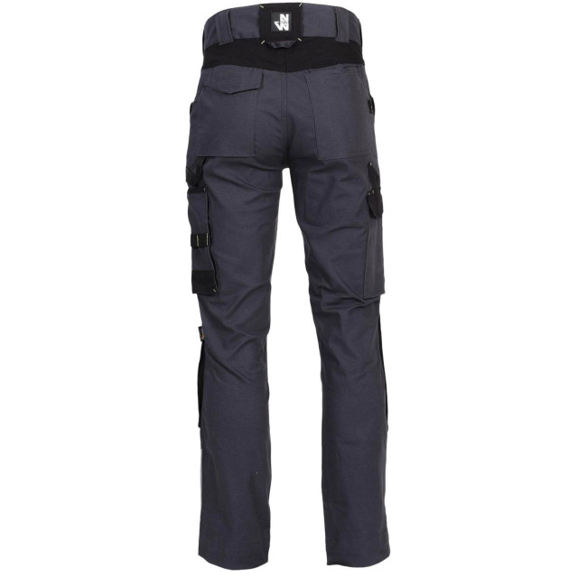 Werkbroek Limee Grijs/Zwart - Nine Worths by North Ways