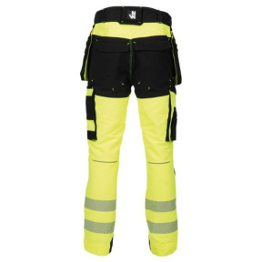 Spodnie robocze HV Rocket Żółte Fluo - Nine Worths by North Ways
