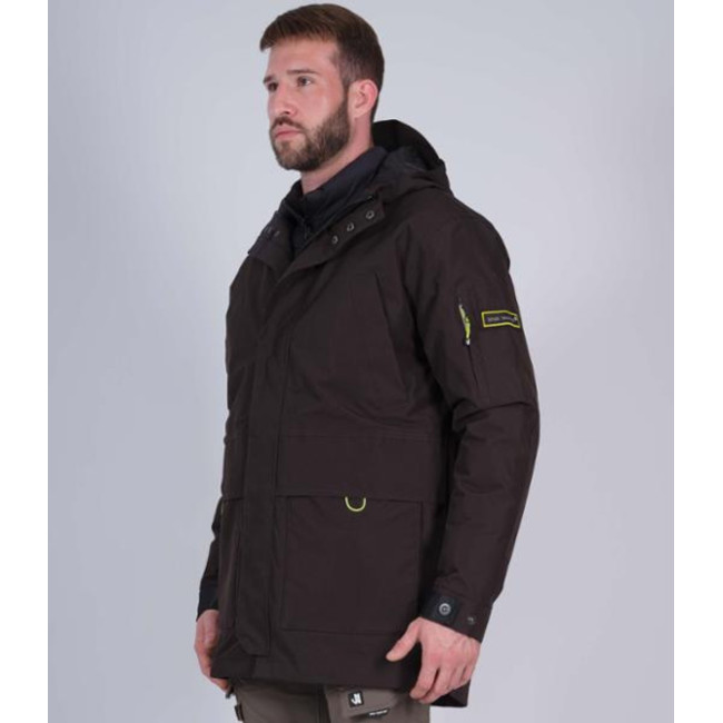 Parka de travailConor Anthracite - Nine Worths by North Ways