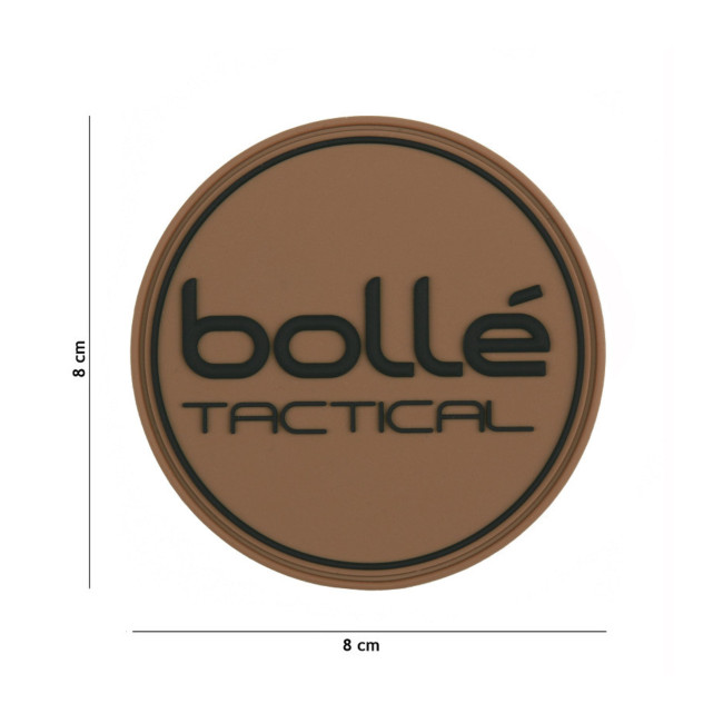 Patch 3D PVC Bollé Tactical - Marron - 101 Inc