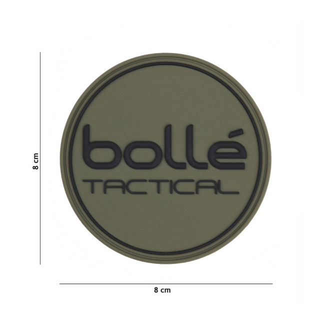 Naszywka 3D PVC Bollé Tactical - Zielona - 101 Inc