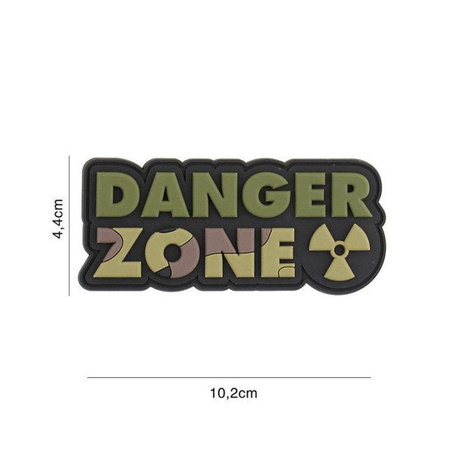 Patch 3D PVC Danger Zone Woodland - 101 Inc
