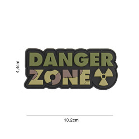 Patch 3D PVC Danger Zone Woodland - 101 Inc