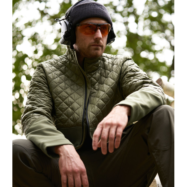 Kurtka softshell STORM dwumaterialowa UNDERCOVER Khaki - GK