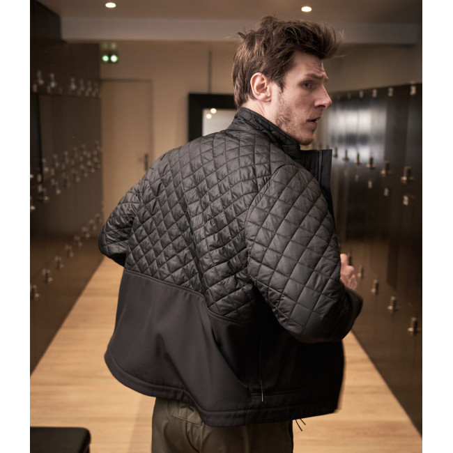 Veste softshell STORM bi-matière UNDERCOVER Noir - GK