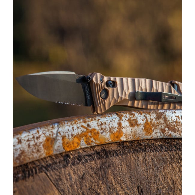 Zakmes Cac® S200 getand PA6 Vengeur Edition tan - TB Outdoor