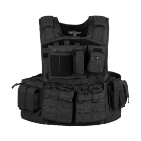 Nosiciel płyt Combo czarny - Invader Gear
