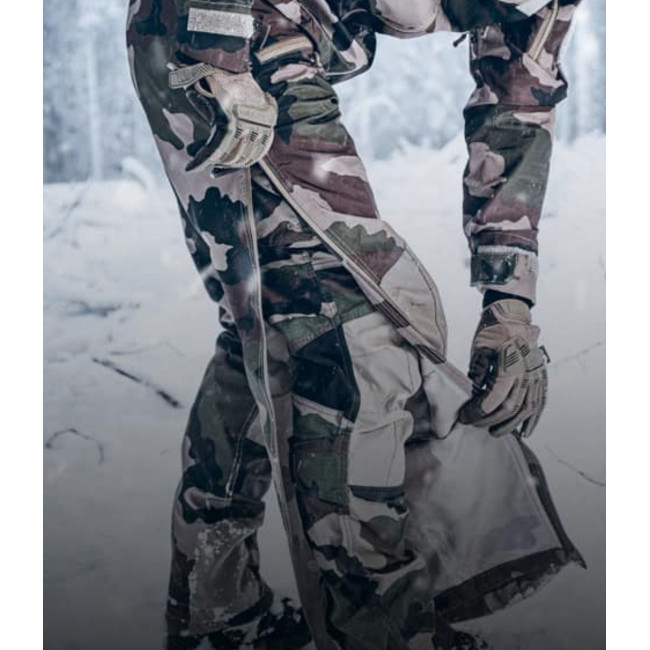 Pantalon Hardshell Fighter entrejambe 83 cm Camo FR/CE - A10 Equipment