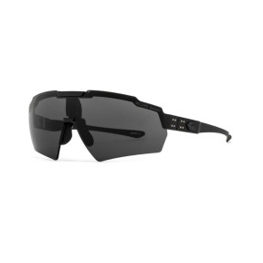 Lunettes Blastshield MILSPEC Ballistic avec verres fumés et monture noire - Gatorz