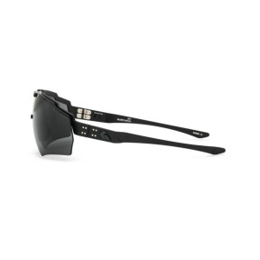 Lunettes Blastshield MILSPEC Ballistic avec verres fumés et monture noire - Gatorz